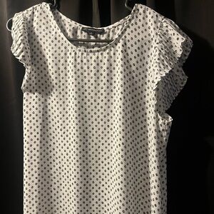 Adrianna Papell Short Sleeve Blouse